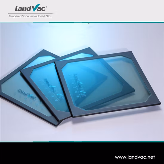 Landvac 0.4 U-Value 8.3mm Thin Soundproofing Energy Saving Tempered Vacuum Window Glass