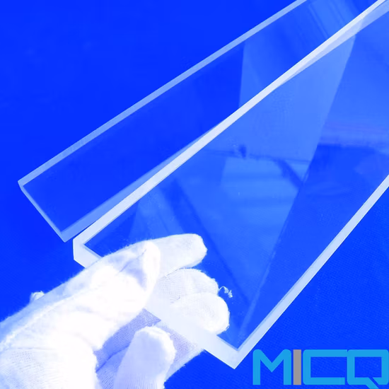 Lastra/disco/finestre/foglio in vetro al quarzo di alta qualità possono essere personalizzati