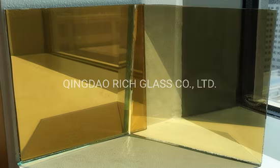 Prezzo del vetro riflettente blu scuro da 5 mm 5,5 mm 6 mm 8 mm